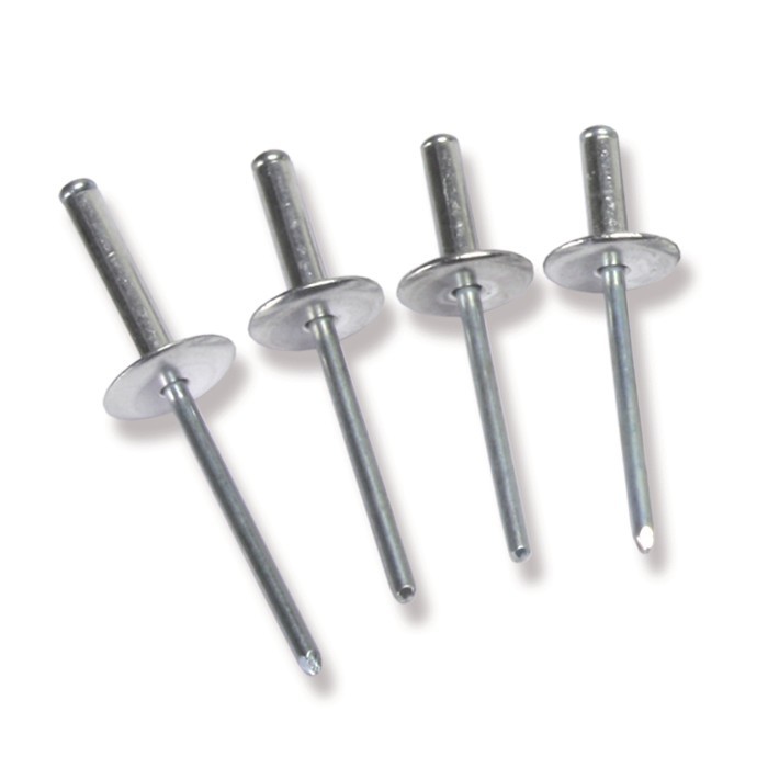 Aluminum Pop Rivets 3/16 x 1-1/4 Dome Head Blind 6-20 Gap 1.126-1.250 Qty  25