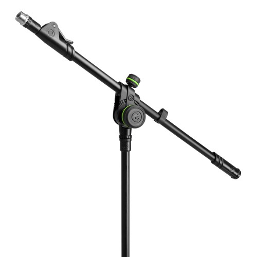 Pie de micrófono con trípode color negro: cómodo, portátil y ajustable, pie  para micrófono