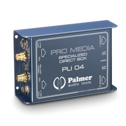 Palmer PLI 04 USB Passivo 2 canali DI-Box